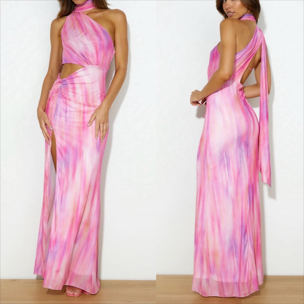 Hello Molly Mesh Maxi Dress